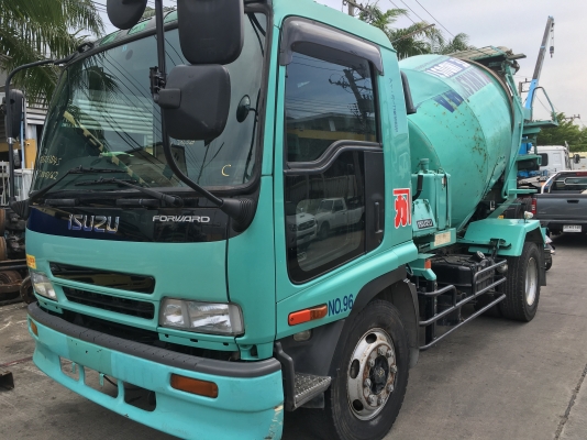 ขายรถโม่ปูน อีซูซุ เดก้า โม่ 3 คิว รถญี่ปุ่น สภาพสวย