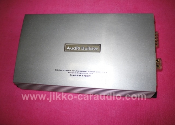 AudioBuilder สัญชาติอเมริกา แอมป์คลาส D 1,700W. แนว นุ่ม หนักแน่น เบสกระชับ สภาพสวยมาก 6,800 by JIKKO