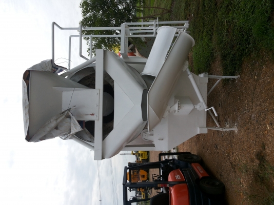 จำหน่าย โม่ปูน ขนาด 5 คิว(Rebuild)อุปกรณครบพร้องใช้งาน