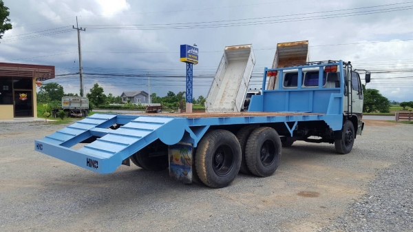 ขาย HINO FM3H พร้อมหางบรรทุกแม็กโฮ ขาย HINO FM3H พร้อมหางบรรทุกแม็กโฮ