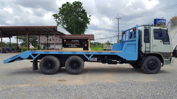 ขาย HINO FM3H พร้อมหางบรรทุกแม็กโฮ ขาย HINO FM3H พร้อมหางบรรทุกแม็กโฮ