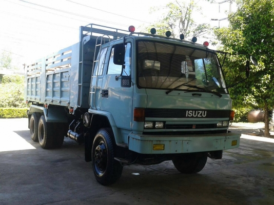 รถอีซูซุ 10 ล้อดั้ม FXZ  240 แรงม้า. ปี 37. , ( * ขาวทำฟ้า. )    สนใจติดต่อ  081 - 6079515