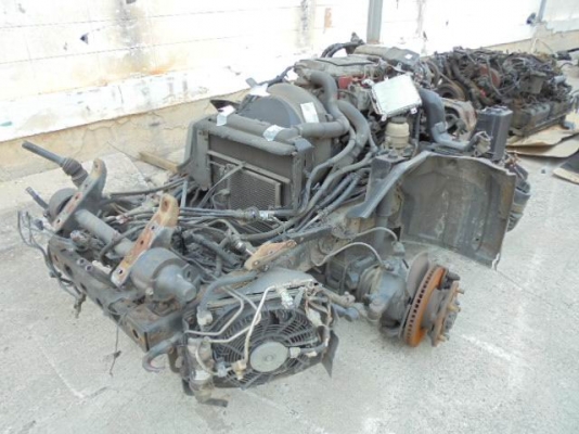 ขายเครื่อง Hino SO5C พร้อมเกียร์ขับเคลื่อนสี่ล้อมีชุดเพลาหน้า