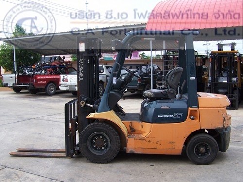 ขาย รถโฟล์คลิฟท์ TOYOTA รุ่น 7FD25 (3)