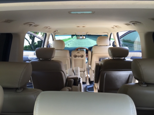 hyundai h1 elite สีน้ำตาล ปี 2014 รถมือเดียว สวยมากไม่มีริ้วรอย ถูกที่สุดในตลาด