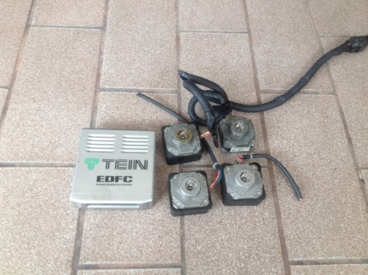 TEIN EDFC พร้อม มอเตอร์ 4 ตัวเก่าญี่ปุ่นเเท้สภาพตามรูป TEIN EDFC พร้อม มอเตอร์ 4 ตัวเก่าญี่ปุ่นเเท้สภาพตามรูป