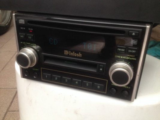 mcintosh 2 din cd md พร้อมเเอม 5ชาเเนลเก่าญี่ปุ่นเเท้สภาพสวยใช้งานได้ปกติ mcintosh 2 din cd md พร้อมเเอม 5ชาเเนลเก่าญี่ปุ่นเเท้สภาพสวยใช้งานได้ปกติ