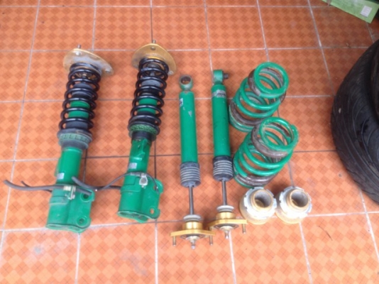 โช้คปรับเกลียว TEIN ใส่ HONDA STEPWAGON ปรับหนืดได้เก่าญี่ปุ่นเเท้สภาพสวย