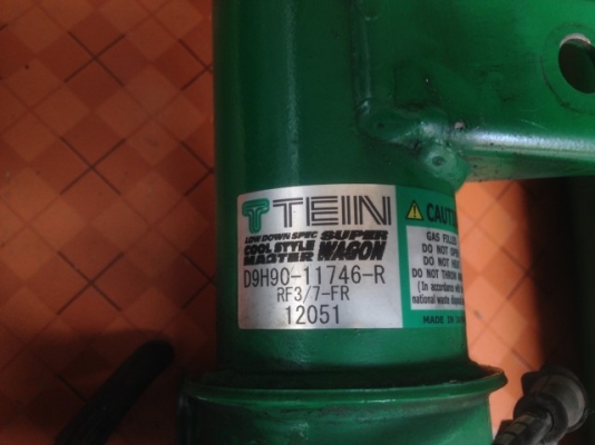 โช้คปรับเกลียว TEIN ใส่ HONDA STEPWAGON ปรับหนืดได้เก่าญี่ปุ่นเเท้สภาพสวย