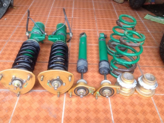 โช้คปรับเกลียว TEIN ใส่ HONDA STEPWAGON ปรับหนืดได้เก่าญี่ปุ่นเเท้สภาพสวย