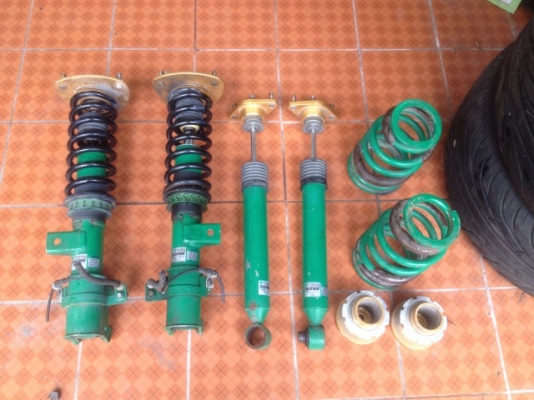 โช้คปรับเกลียว TEIN ใส่ HONDA STEPWAGON ปรับหนืดได้เก่าญี่ปุ่นเเท้สภาพสวย