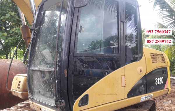 ขายรถแบคโฮ CAT 312 = 13,xxx ชม.