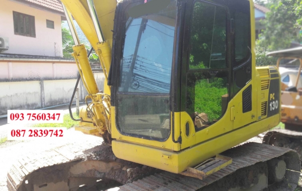 ขายรถแบคโฮ KOMATSU PC 130-8 = 12,000 ชม.