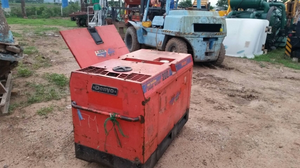ขาย ตู้เชื่อมพร้อมเครื่องปั่นไฟ DENYO 200SS เครื่อง KUBOTA ดีเชล 2 สูบ เก่าญี่ปุ่นแท้