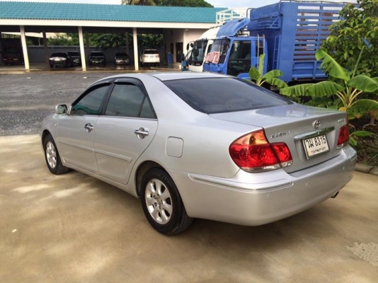 ขาย toyota camry 2.4G ท็อปสุด ปี02 เซนเซอร์รอบทิศทางเบาะไฟฟ้า ไฟหน้าออโต้