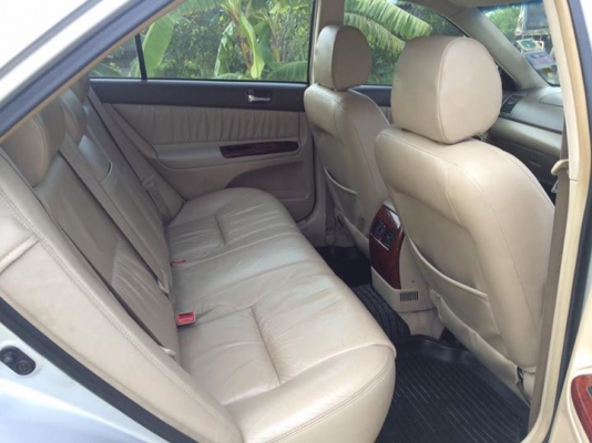 ขาย toyota camry 2.4G ท็อปสุด ปี02 เซนเซอร์รอบทิศทางเบาะไฟฟ้า ไฟหน้าออโต้