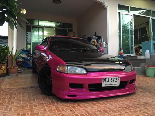 รถบ้าน 3Dr เครื่อง D15b Vtec เกียร์ธรรมดา ติดแก๊ส+น้ำมัน สีทำใหม่ทั้งคัน หาอยู่ไม่ผิดหวังครับ