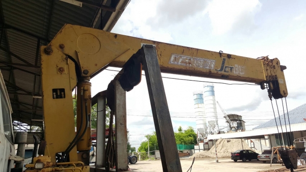 ขาย เทนเลอร์ 10 ล้อ ISUZU JCM เพลาเดียว ติดเครน 3.5 ตัน 5 ปลอก เครื่อง EH700 168 แรงม้า พาวเวอร์ ทะเบียนครบ