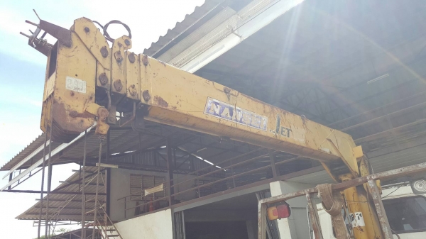 ขาย เทนเลอร์ 10 ล้อ ISUZU JCM เพลาเดียว ติดเครน 3.5 ตัน 5 ปลอก เครื่อง EH700 168 แรงม้า พาวเวอร์ ทะเบียนครบ