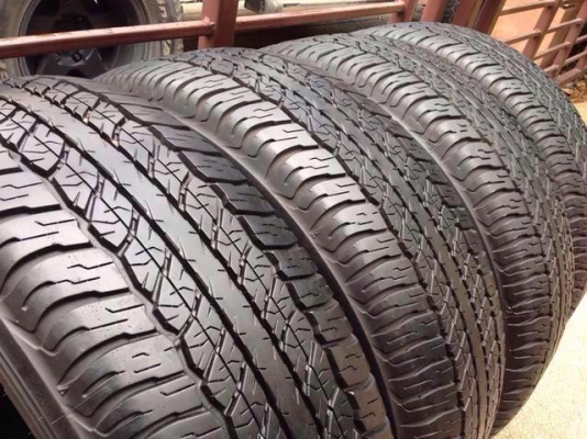 ยาง Dunlop 265 65 17 ปลายปี15 ดอกเต็ม ราคาไม่แพง