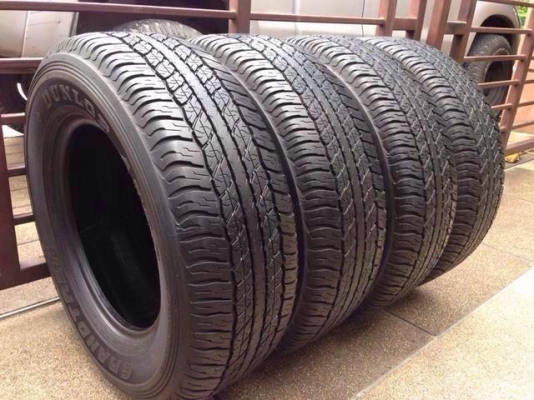 ยาง Dunlop 265 65 17 ปลายปี15 ดอกเต็ม ราคาไม่แพง