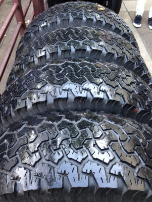 ยาง All BF Goodrich 265 70 17 ปี12 พร้อมใช้งาน ราคาไม่แพง