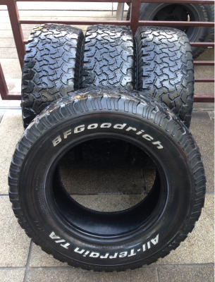 ยาง All BF Goodrich 265 70 17 ปี12 พร้อมใช้งาน ราคาไม่แพง