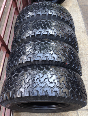 ยาง All BF Goodrich 265 70 17 ปี12 พร้อมใช้งาน ราคาไม่แพง