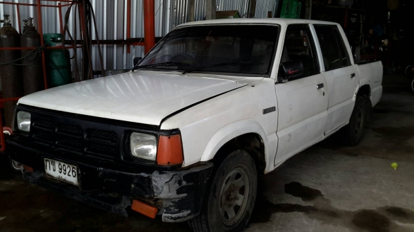 ขายรถปิ๊กอัพ4ประตูมาสด้า เครื่อง88 รถขับได้ ใช้งานได้ ขายตามสาพ
