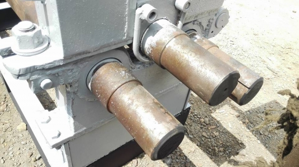 ** Sold ** เครื่องม้วนประกอบใหม่ 100\% ขนาด 4 ฟุต เพลาตันม้วนหนา 12 มม.เกียร์ Sumitomo 5 HP 380V เอางานมาเทสก่อนได้!!