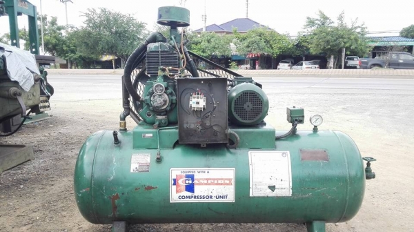 ** SOLD ** ปั้มลมแชมเปี้ยน Champion 5 HP รุ่น PL-15 ปั้มดับเบิ้ลสเตทฟรีโหลด รุ่นท้อปหายากสภาพสมบูรณ์มาเทสได้!!