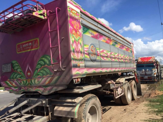 ขายรถพ่วงดัมพ์แม่ลูก ISUZU เครื่อง 360 แรง ปี 52 กระบะดัมพ์มิเนียมอู่เอสเอเทรลเลอร์ ลูก 3 เพลาแท้ ทะเบียนพร้อม ขายรถพ่วงดัมพ์แม่ลูก ISUZU เครื่อง 360 แรง ปี 52 กระบะดัมพ์มิเนียมอู่เอสเอเทรลเลอร์ ลูก 3 เพลาแท้ ทะเบียนพร้อม