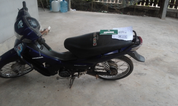 honda เวฟ100 แซด เล่มพร้อมโอน ขายตามสภาพ