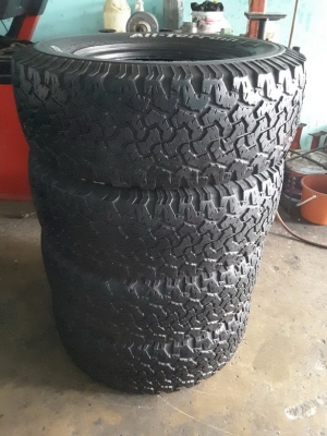 BF All USA. 265/70/16 ปลายปี11 สภาพดี 1ชุด BF All USA. 265/70/16 ปลายปี11 สภาพดี 1ชุด