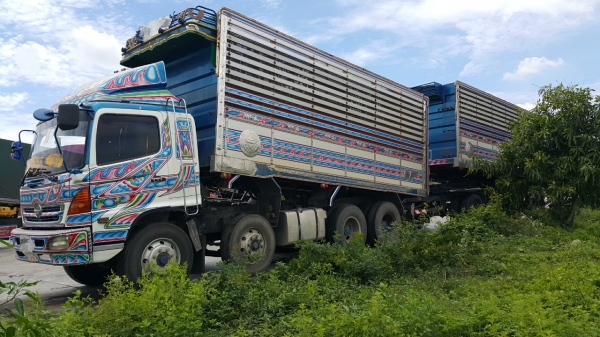 ขายรถพ่วง 20 ล้อ แม่-ลูก กระบะเนียมคอกเกษตรดั้ม อู่.พรชัย HINO 260 ปี.48 รถสวย ราคา ต่อรอง