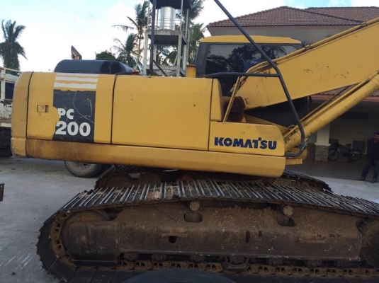 รถแบคโฮ PC200-7 ปี 2005 ทำงานนาน 20900 ชม. เอกสารเล่มทะเบียนพร้อม รถสวยเต็ม