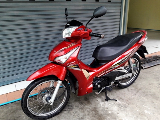 ขายWave125iหัวฉีดปี55 สตาร์ทมือ รถเดิมเครื่องดี