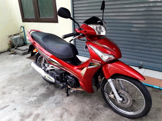 ขายWave125iหัวฉีดปี55 สตาร์ทมือ รถเดิมเครื่องดี