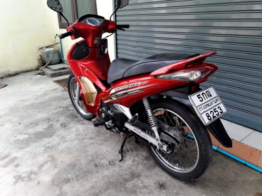 ขายWave125iหัวฉีดปี55 สตาร์ทมือ รถเดิมเครื่องดี