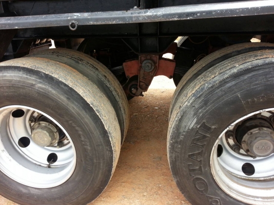 ขายหางพ่วง PANUS 3เพลา พร้อมแท้งค์ ยืดช่วงเป็น7.0 เมตร สภาพดี