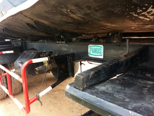 ขายหางพ่วง PANUS 3เพลา พร้อมแท้งค์ ยืดช่วงเป็น7.0 เมตร สภาพดี