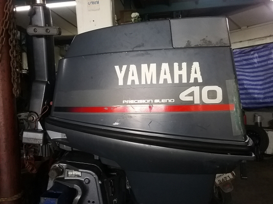 ขายเครื่องysmaha 40 hp หาง21"