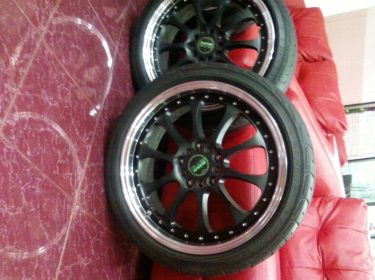 MAX LENSO BLACK HOG5รู100และ5ู114 ขอบ 17 นิ้ว กว้าง 7นิ้ว พร้อมยางDUNLOP MAX LENSO BLACK HOG5รู100และ5ู114 ขอบ 17 นิ้ว กว้าง 7นิ้ว พร้อมยางDUNLOP