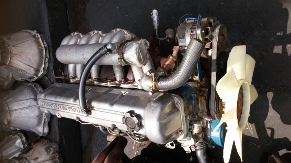 เครื่องนิสสัน LD28 พร้อมใช้ แน่นๆไม่มีไอ