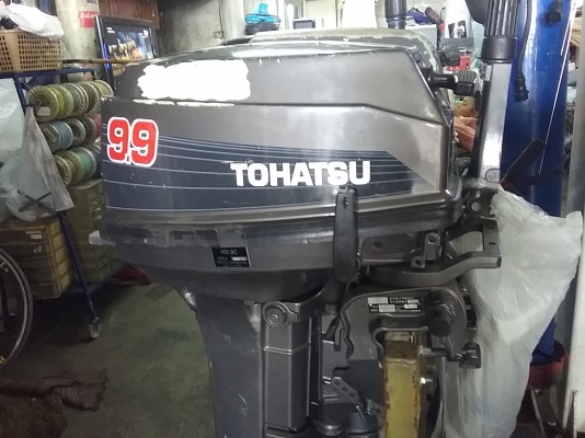 ขายเครื่อง  tohatsu 9.9 hp
