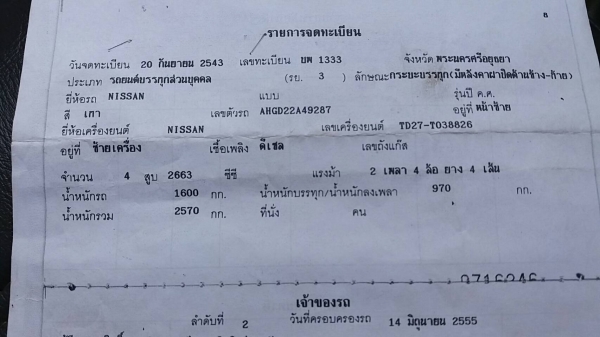 รถนิสสันปี2000 เครื่องดี แชสชีสวย เสริมแหนบ ยางดีสี่เส้นพร้อมยางอะไหล่ มีแมกไลเนอร์ พวงมาลัยเพาเวอร์ แอร์เย็น สีสวยทั้งคัน รถพร้อมใช้มาก ขาย130000 ราคาต่อรองได้ หรือดาวน์ 10000 ออกรถได้ครับ