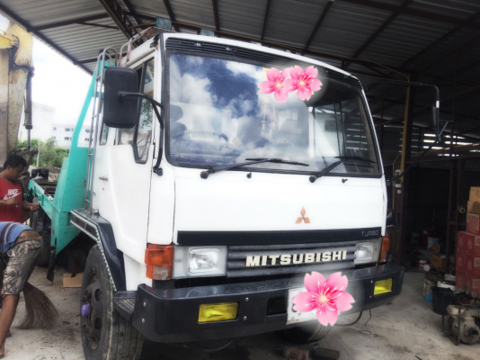 ขายรถบรรทุก 10 ล้อเทรลเลอร์ MITSUBISHI FN527MA 195 แรงม้า 2 เพลา ตัวถังต่อเหล็กบีม ราคา 630000