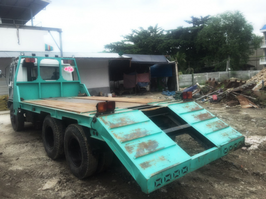 ขายรถบรรทุก 10 ล้อเทรลเลอร์ MITSUBISHI FN527MA 195 แรงม้า 2 เพลา ตัวถังต่อเหล็กบีม ราคา 630000