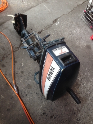 เครื่องเรือเกาะหางYAMAHA 7HP