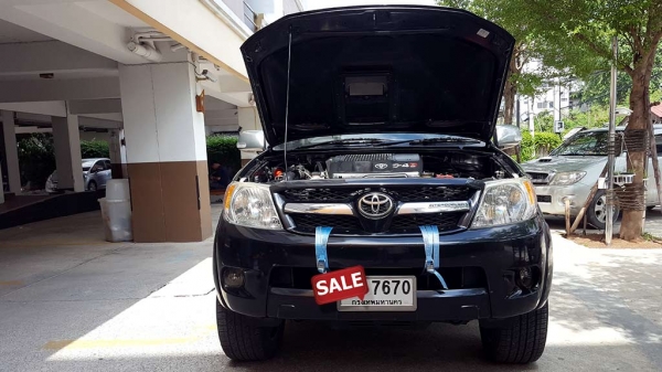 ขายรถยนต์บ้าน(เจ้าของเพิ่งจะเกษียณ) TOYOTA VIGO 3.0E 4ประตู วิ่งไปแล้ว 58,4xx ปี '06 ราคา 410,000 บาท